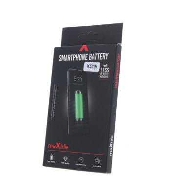 Maxlife baterija, skirta Sony Ericsson K530i / K550i / K800i / BST-33 1000mAh