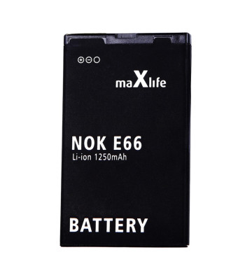 Maxlife baterija, skirta Nokia E66 / E75 / C5 / 3120 / BL-4U 1000mAh