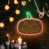 Neoninė PLEXI LED HAPPY PUMPKIN oranžinė žalia FPNE10 Forever Light