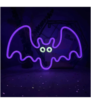 Neoninis PLEXI LED FLYING BAT violetinis FPNE11 Forever Light