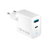 Forever TC-06-20AC PD QC įkroviklis 1x USB-C 1x USB 20W baltas