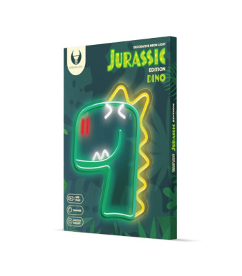 Neoninis LED JURASSIC DINO žalias FLNJ02 Forever Light