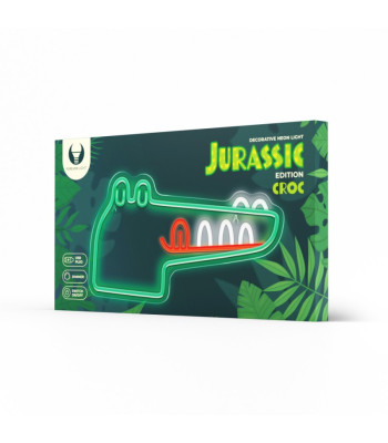 Neoninis LED JURASSIC CROC žalias FLNJ03 Forever Light