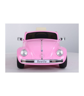 Vaikiškas elektromobilis Beetle 12V, rožinis