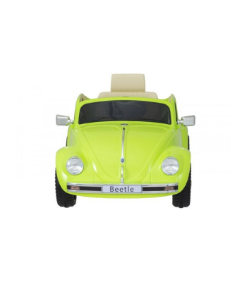 Vaikiškas elektromobilis Beetle 12V, žalias