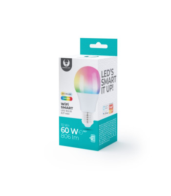 Lemputė LED SMART E27 A60 10W RGB+CCT+DIM Tuya 806lm 230V Forever Light