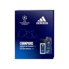 Adidas UEFA Čempionų lygos leidinys - dezodorantas su purškikliu 75 ml + dušo želė 250 ml