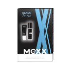 Mexx Black Man - dezodorantas su purškikliu 75 ml + dušo želė 50 ml