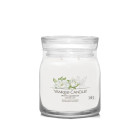 Yankee Candle Aromatinė žvakė Signature glass medium White Gardenia 368 g