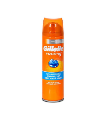 Drėkinamasis skutimosi gelis jautriai odai "Gillette Fusion 5 Ultra Moisturizing" (skutimosi gelis) 200 ml