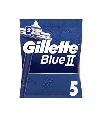 Gillette Vienkartiniai skustuvai Blue 2 5 vnt.