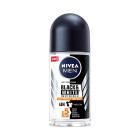 Nivea Ball antiperspirantas vyrams Black - White Invisible Ultimate Impact 50 ml