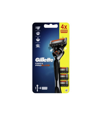 Gillette "Fusion 5 ProGlide" skustuvas + 4 galvutės