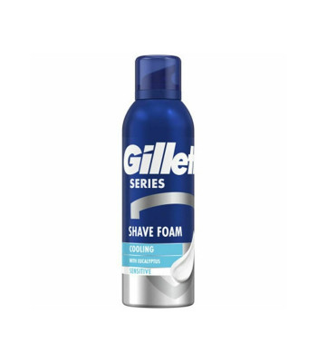 Gillette Vėsinamosios skutimosi putos Series Sensitiv e Eucalyptus (Vėsinamosios skutimosi putos) 200 ml