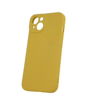 Silikoninis dėklas skirtas Motorola Moto G34 5G yellow