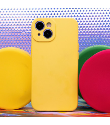 Silikoninis dėklas, skirtas "Xiaomi Redmi 12 4G yellow