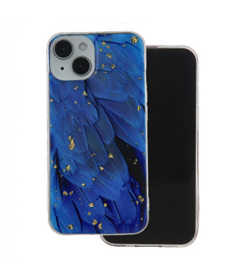 Auksinis "Gold Glam" dėklas skirtas Samsung Galaxy A54 5G Blue