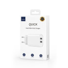 WIWU sieninis įkroviklis Wi-U003 2,1A 2x USB juodas