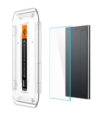 Spigen grūdintas stiklas GLAS.TR EZ FIT 2 vnt., skirtas "Samsung Galaxy S24