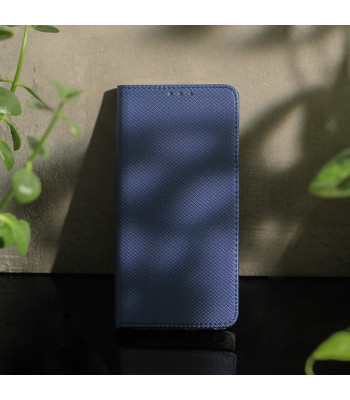 Smart Magnet dėklas for Xiaomi Redmi Note 13 Pro 4G navy blue