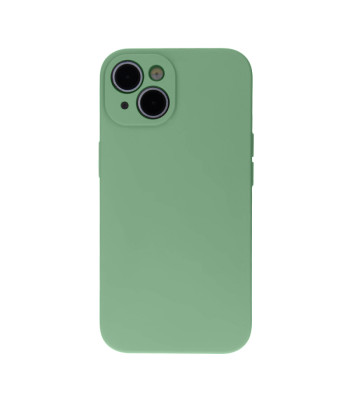 Solid Silicon dėklas for Samsung Galaxy S23 FE light green