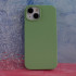 Solid Silicon dėklas for iPhone X / XS light green