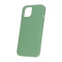 Solid Silicon dėklas for iPhone X / XS light green