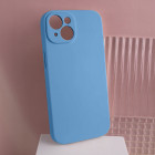 Solid Silicon dėklas for iPhone 12 / 12 Pro 6,1 light blue