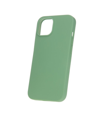 Solid Silicon dėklas for iPhone 14 6,1 light green