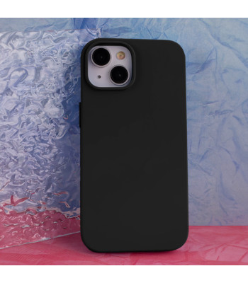 Solid Silicon dėklas Silicon for iPhone 7 / 8 / SE 2020 / SE 2022 black