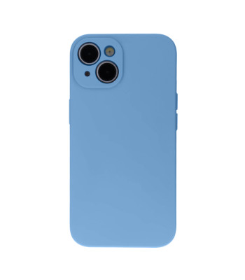 Solid Silicon dėklas for Samsung Galaxy S22 light blue