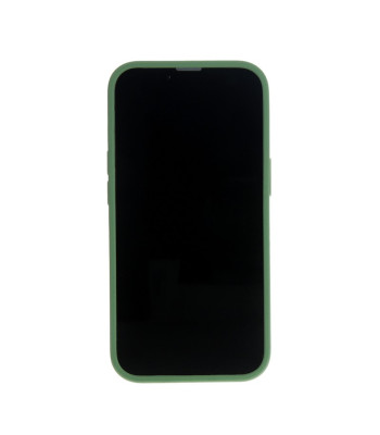 Solid Silicon dėklas for iPhone 7 / 8 / SE 2020 / SE 2022 light green