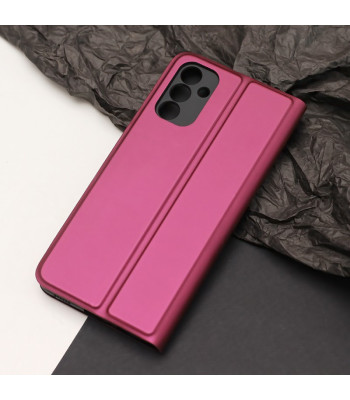 Išmanusis minkštas dėklas Motorola Moto G14 burgundy