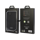 Audi dėklas for iPhone 15 Plus 6,7 black Silicone dėklas