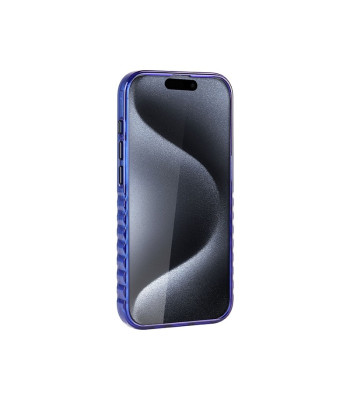 Audi dėklas for iPhone 15 Pro 6,1 blue IML Big Logo MagSafe dėklas