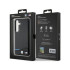 BMW dėklas for Samsung Galaxy S24 black Leather automobilinisbon