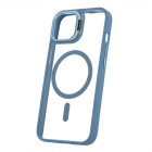 Extra Lens Mag dėklas for iPhone 15 Pro Max 6,7 light blue