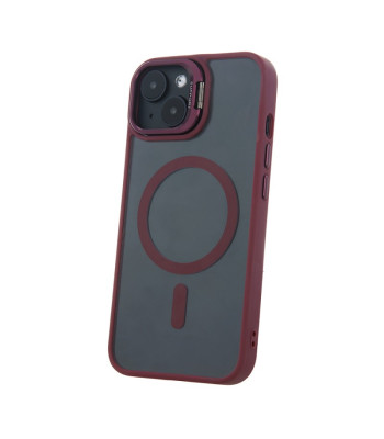 Extra Lens Mag dėklas for iPhone 15 Pro 6,1 purple