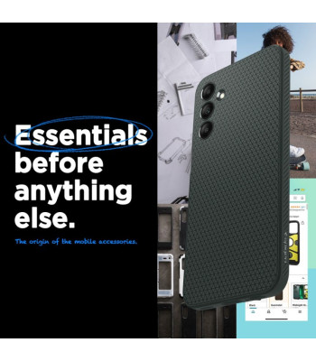 Spigen Liquid Air dėklas for Samsung Galaxy A15 4G / 5G dark green