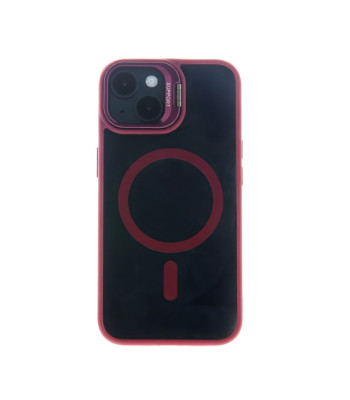 Extra Lens Mag dėklas for iPhone 15 6,1 purple