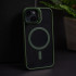 Extra Lens Mag dėklas for iPhone 11 dark green