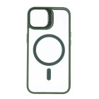 Extra Lens Mag dėklas for iPhone 13 Pro 6,1 dark green