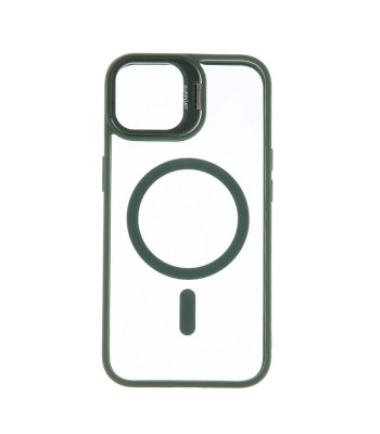 Extra Lens Mag dėklas for iPhone 13 Pro 6,1 dark green