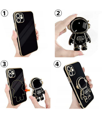 Astronaut dėklas for iPhone 15 6,1 black