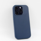 Mag Leather dėklas for do iPhone 12 / 12 Pro 6,1 dark blue