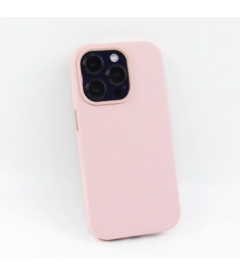 Mag Leather dėklas for do iPhone 15 Plus 6,7 light pink