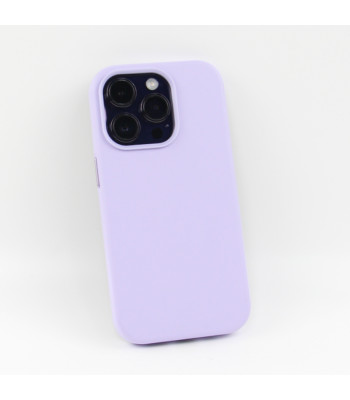 Mag Leather dėklas for do iPhone 15 Plus 6,7 purple