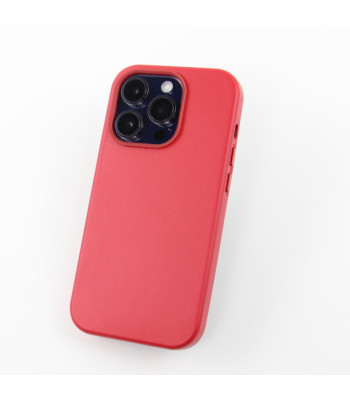 Mag Leather dėklas for do iPhone 14 6,1 red