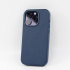 Mag Leather dėklas for do iPhone 15 Plus 6,7 dark blue