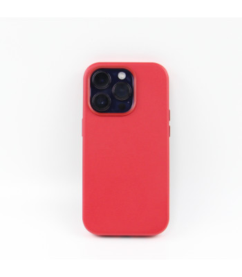 Mag Leather dėklas for do iPhone 13 6,1 red